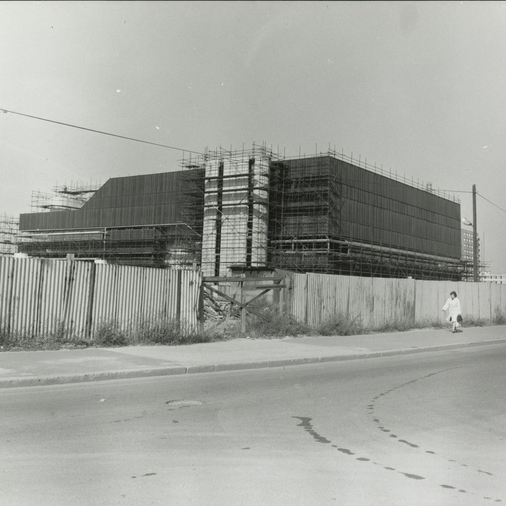 stavba centra